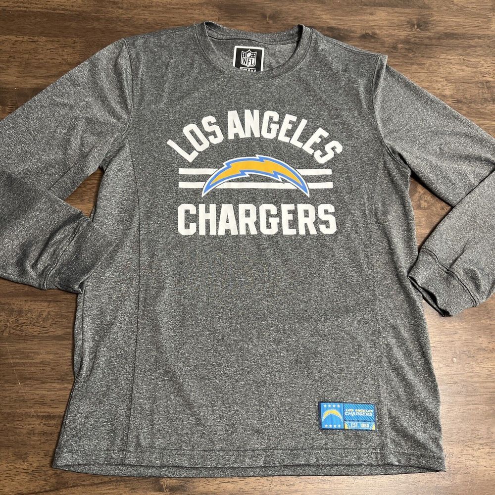 NFL Los Angeles Chargers Navy Blue Long Sleeve Shirt Youth XL‎ 18/20 NWOT